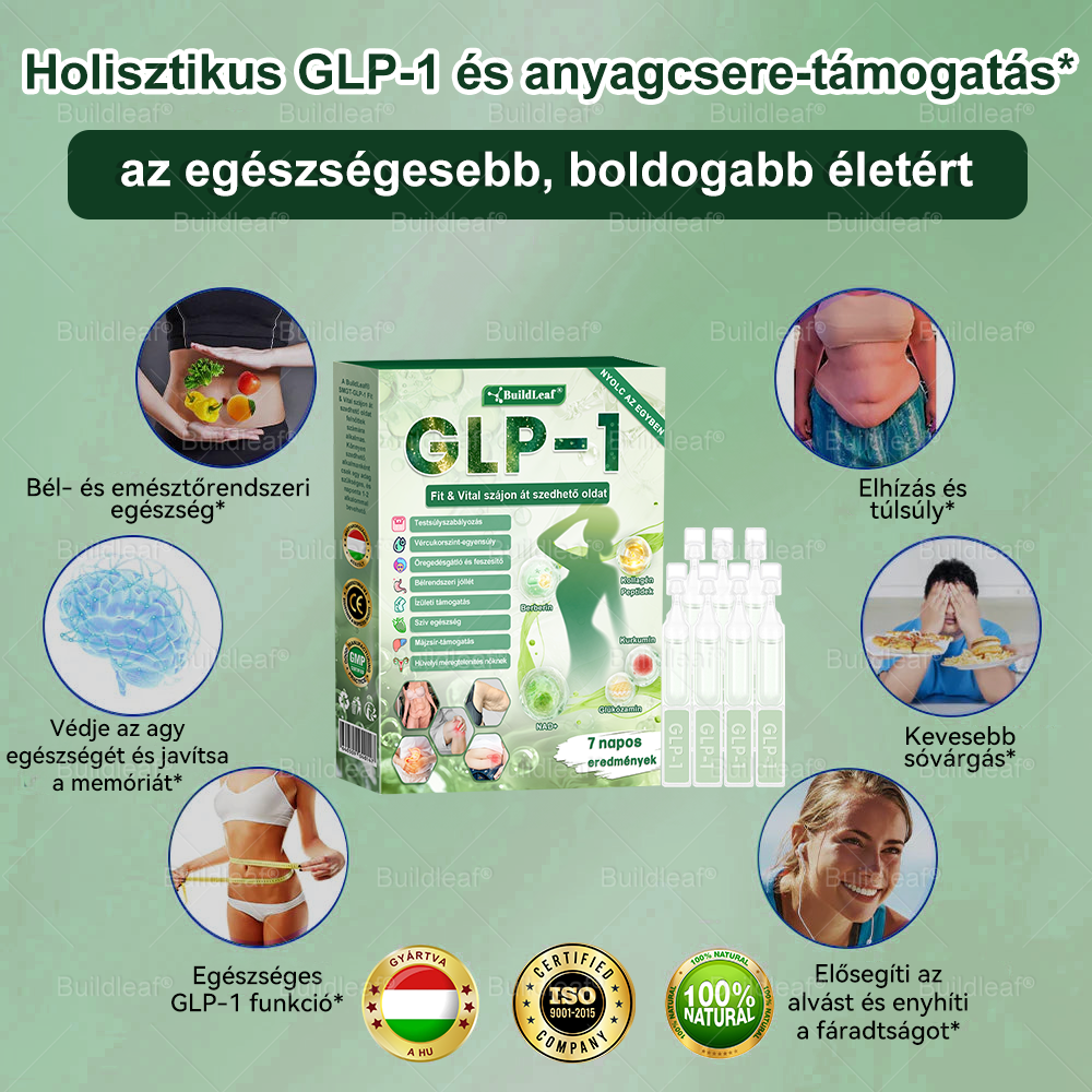 đđș Klinikai kutatĂĄsokkal igazolt | A BuildLeafÂź Berberine GLP-1 Pro SĂșlycsökkentĆ SzĂĄjon ĂĄt szedhetĆ oldat segĂthet a makacs sĂșlytöbblet, anyagcsere- Ă©s energiaproblĂ©mĂĄk kezelĂ©sĂ©ben, tĂĄmogatva a jobb közĂ©rzetet Ă©s vitalitĂĄst
