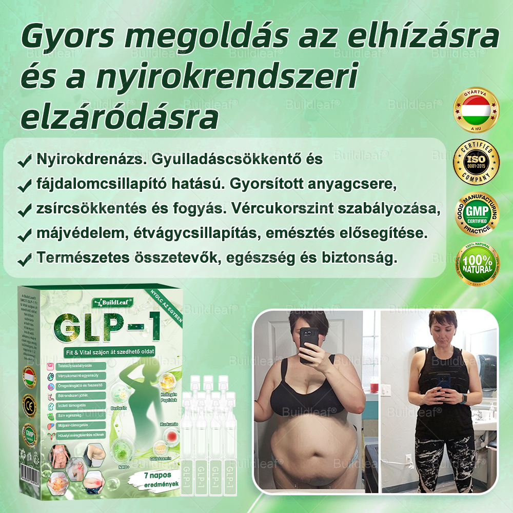 đđș Klinikai kutatĂĄsokkal igazolt | A BuildLeafÂź Berberine GLP-1 Pro SĂșlycsökkentĆ SzĂĄjon ĂĄt szedhetĆ oldat segĂthet a makacs sĂșlytöbblet, anyagcsere- Ă©s energiaproblĂ©mĂĄk kezelĂ©sĂ©ben, tĂĄmogatva a jobb közĂ©rzetet Ă©s vitalitĂĄst