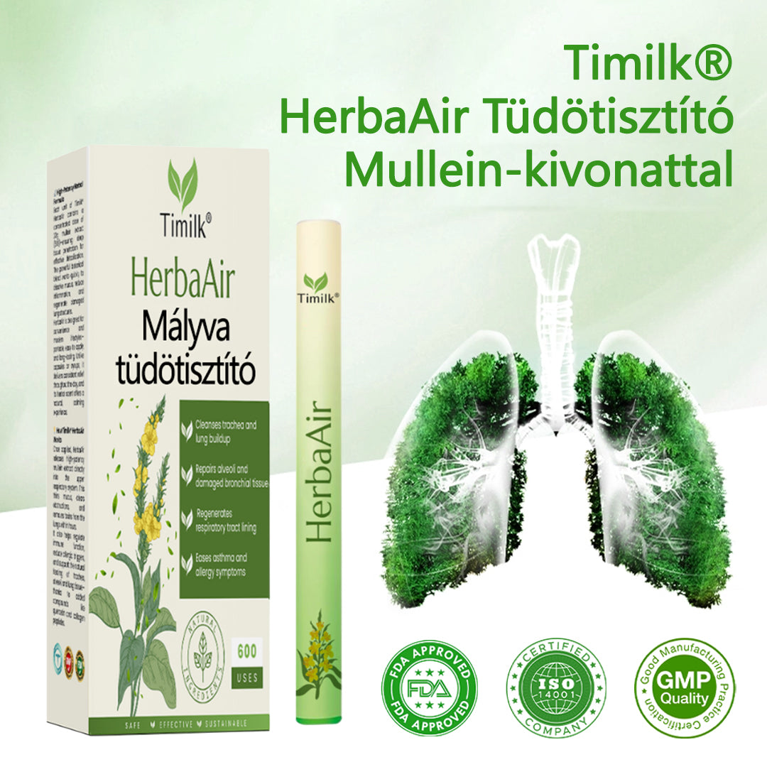 Friss Légzés, Szabad Élet – Ismerje meg a Timilk® HerbaAir erejét!✅❇️