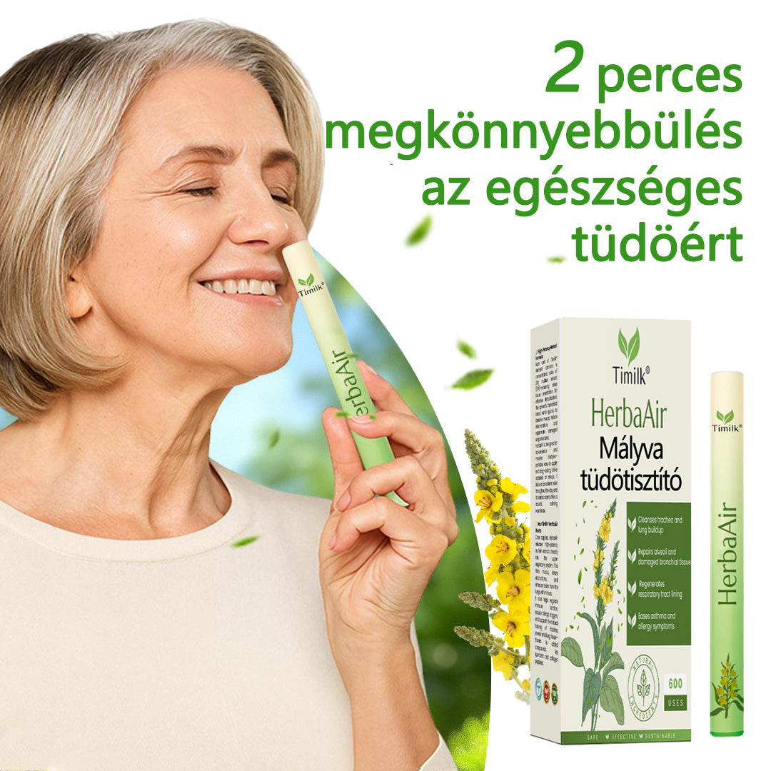 Friss Légzés, Szabad Élet – Ismerje meg a Timilk® HerbaAir erejét!✅❇️