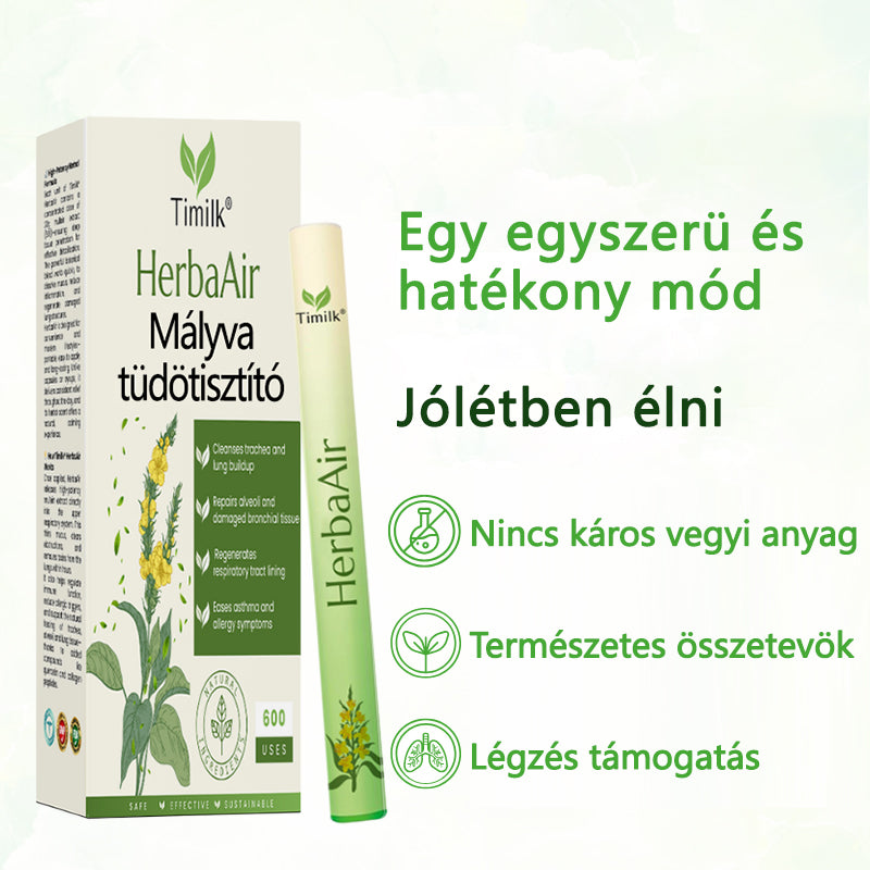 Friss Légzés, Szabad Élet – Ismerje meg a Timilk® HerbaAir erejét!✅❇️