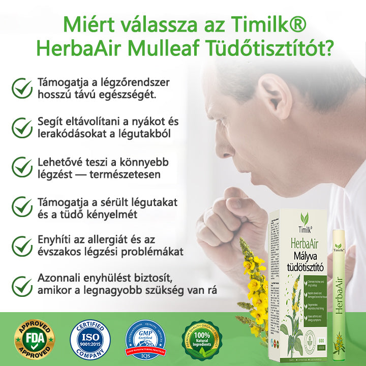 Friss Légzés, Szabad Élet – Ismerje meg a Timilk® HerbaAir erejét!✅❇️